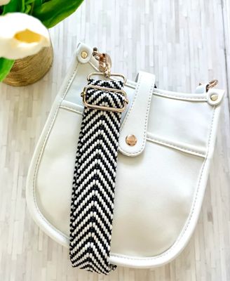Milly Kate Mini Crossbody Bag - White