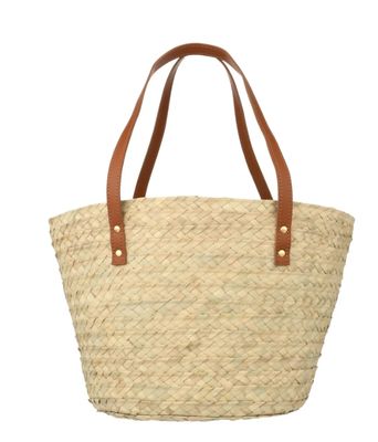 Milly Kate Hand Woven Straw Tote