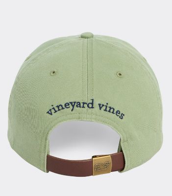 Vineyard Vines Classic Logo Baseball Hat in Flats Green OS