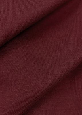 Collars &amp; Co. Heather Cloud Cotton Quarter Zip in Merlot