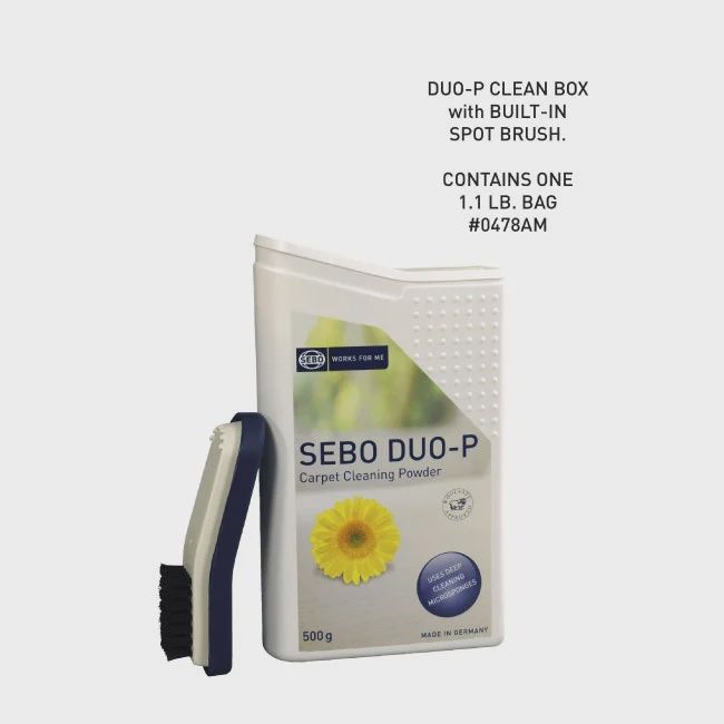 Sebo Duo-P Cleaning Powder Box