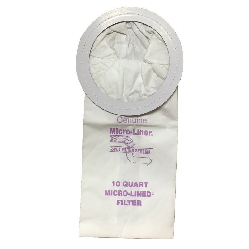 Bags, Paper, 10pk, 10 QT, Round Collar, ProTeam Super Coach, DVC