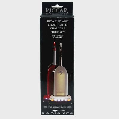 Riccar Premium Radiance HEPA Plus &amp; Granulated Charcoal Filter Set
