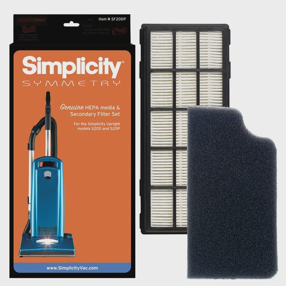 Filter For Simplicity S20D, S20P