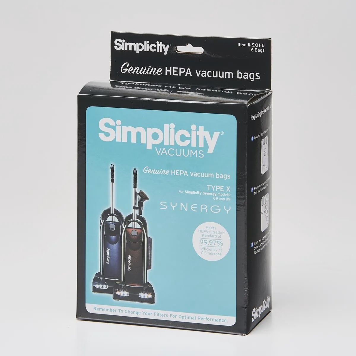 Bags Type X For Simplicity Synergy Pack Of 6