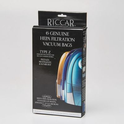 Bags Type Z For Riccar Canister Vacuum Pack Of 6