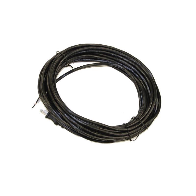 Cord Universal 40&#39; Black 17/2 SVT 12amp w/Polarized Plug
