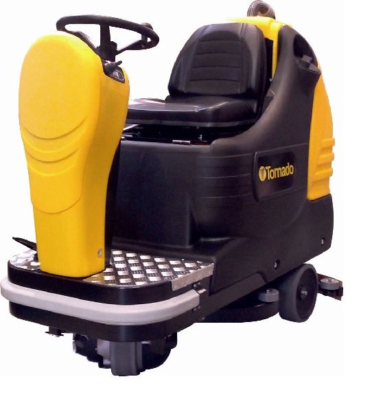 Tornado BR 28/27 Ride-On Auto-Scrubber Complete W/Gel Batteries 99775C, 99775CG