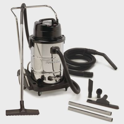 Powr-Flite Wet/Dry Vacuum 20 Gallon Dual Motor With Stainless Steel Tank PF57