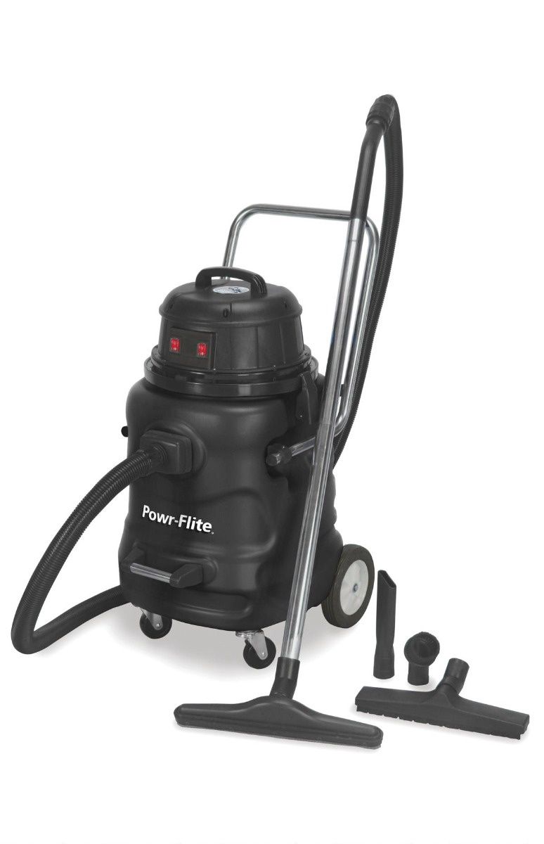 Powr-Flite Wet/Dry Vacuum 20 Gallon Dual Motor With Poly Tank PF58