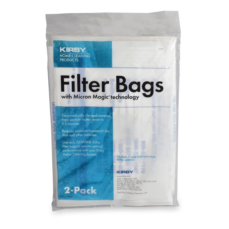 Bags, Cloth, Twist &amp; F-Lock, 2 Pack, For Kirby G3 Through Avalir 2 Universal Collar