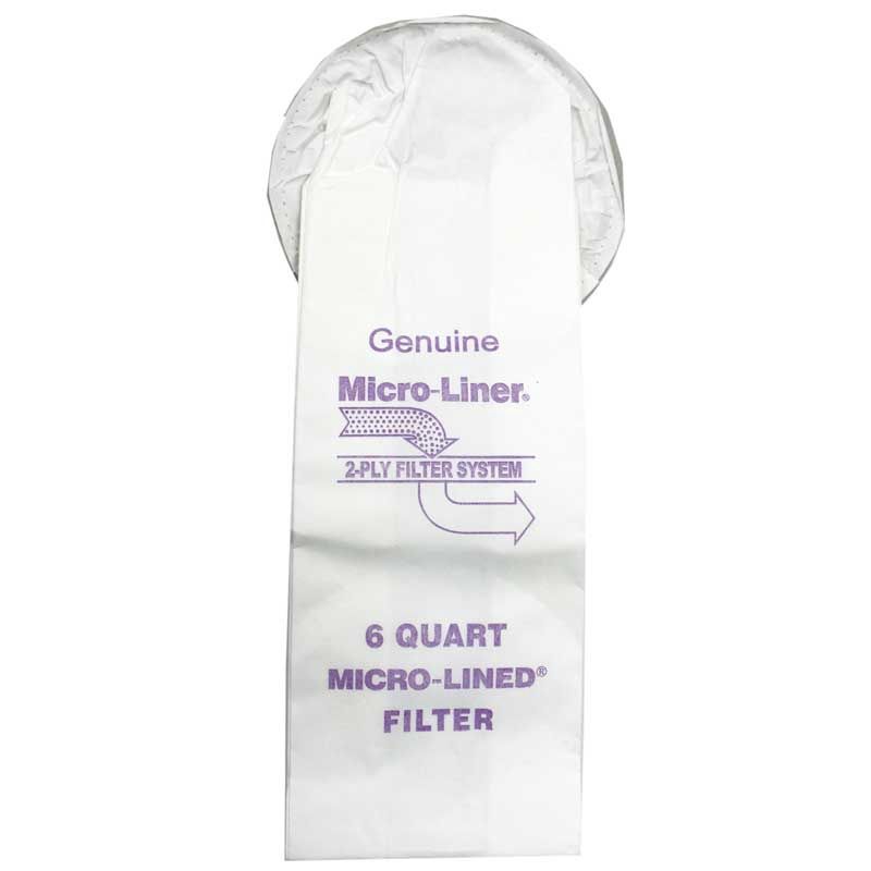 Bags, Paper, 10pk, Round Neck, 6QT, Windsor ProTeam Tennant, NSS, DVC