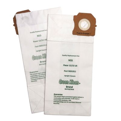 Bags, Paper, 10 Pack, For NSS Pacer 12UE/15UE Upright