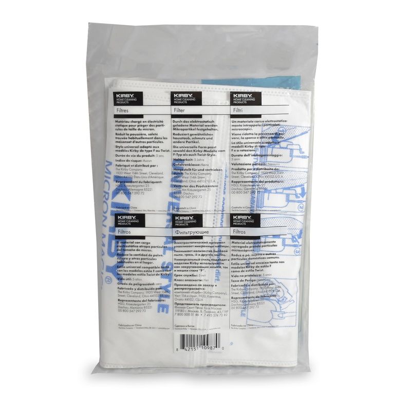 Bags, Cloth, Twist & F-Style, 2pk, Kirby G3 To Avalir 2, Genuine