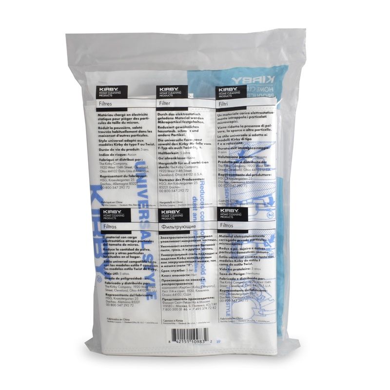 Bags, Cloth, Twist & F-Style, 6pk, Kirby G3 To Avalir 2, Genuine