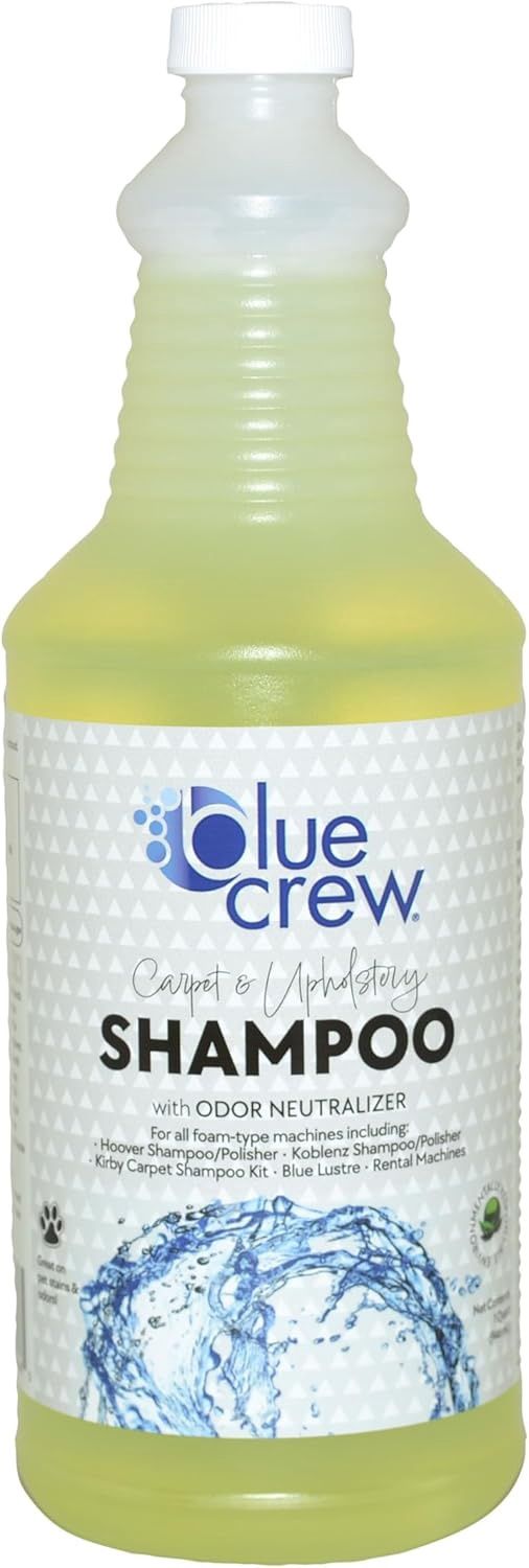 Shampoo, Carpet Blue Crew Hi-Foam 32oz.