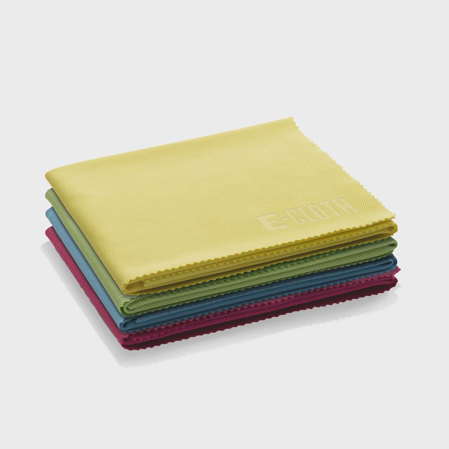 Glass &amp; Polishing Cloths - 4 Pack - Assorted