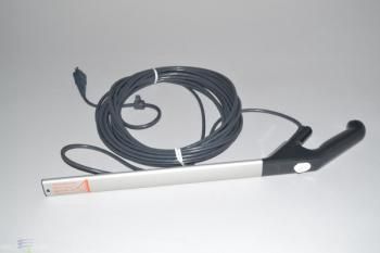 Handle With Cord Tube & Switch (Gray Black/White) Sebo X Series (1), X4, X5, X7, X8, G5