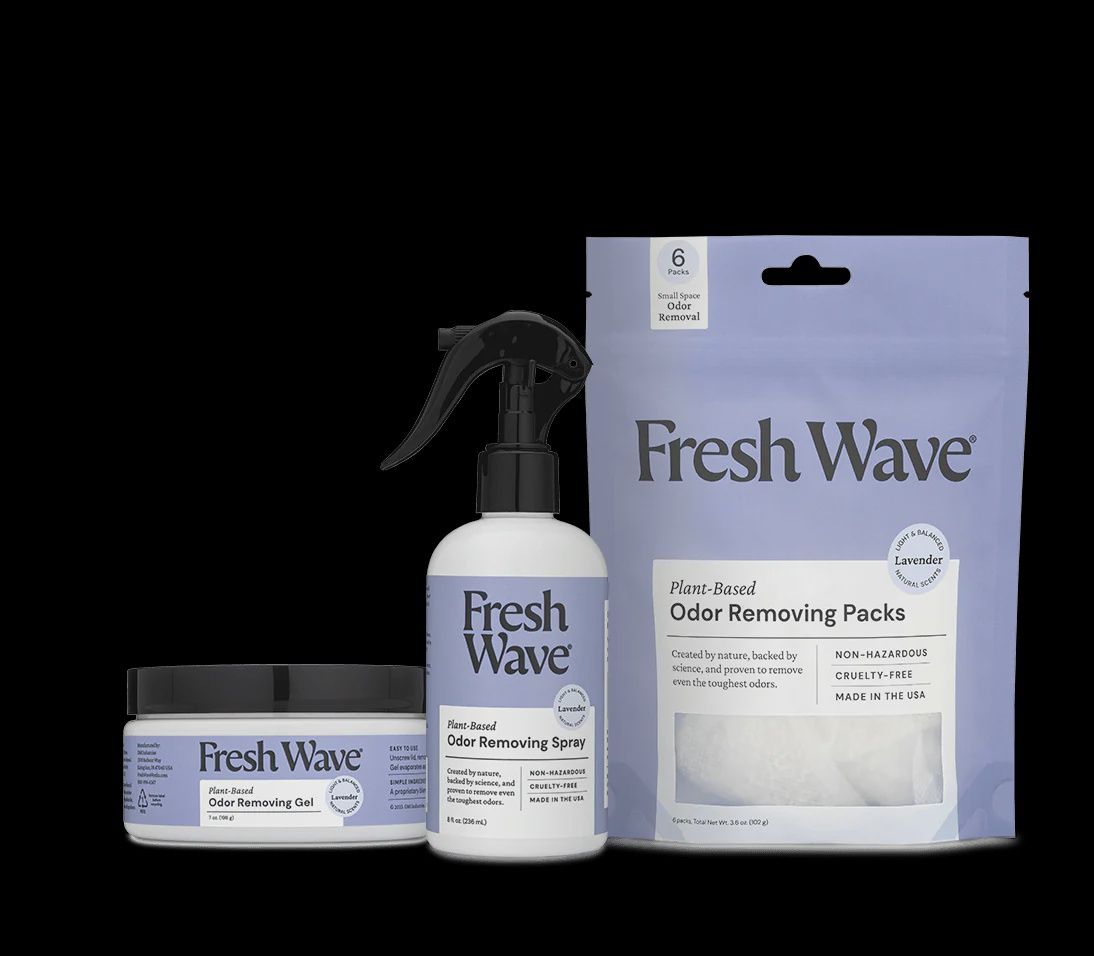 Fresh Home Solutions Starter Kit With Gel Beads, Bead Packs, Odor Removing Spray