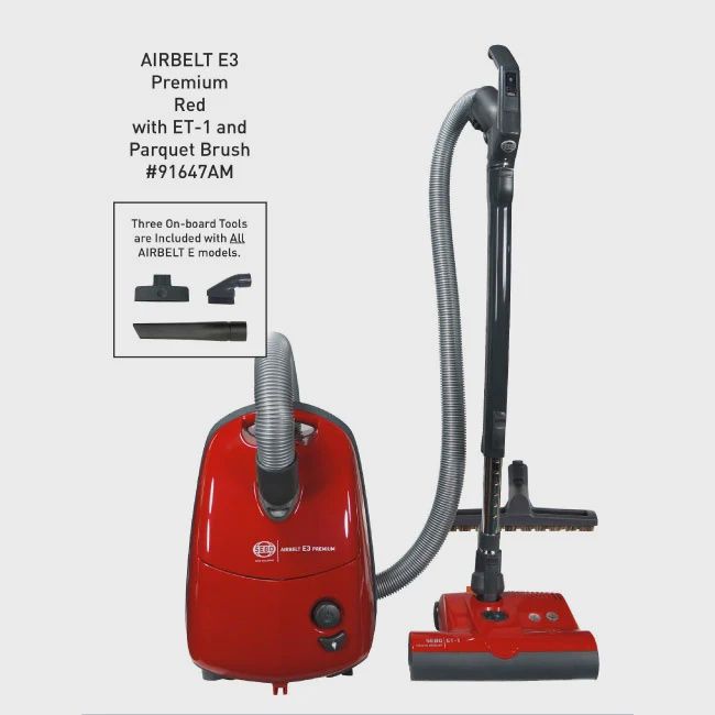 Sebo Airbelt E3 Premium Canister With Swivel Power-Head