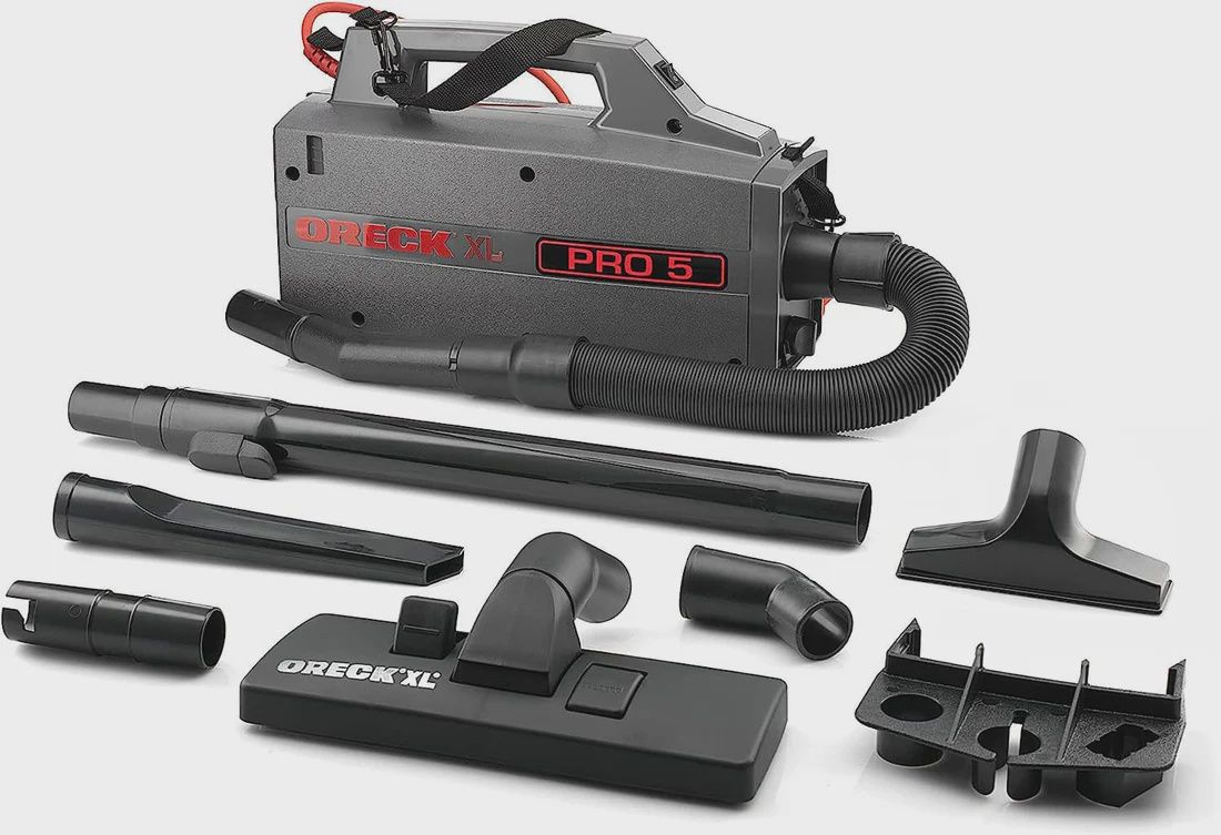 Oreck XL Pro 5 Super Compact Canister Bagged Vacuum Cleaner BB900-DGR