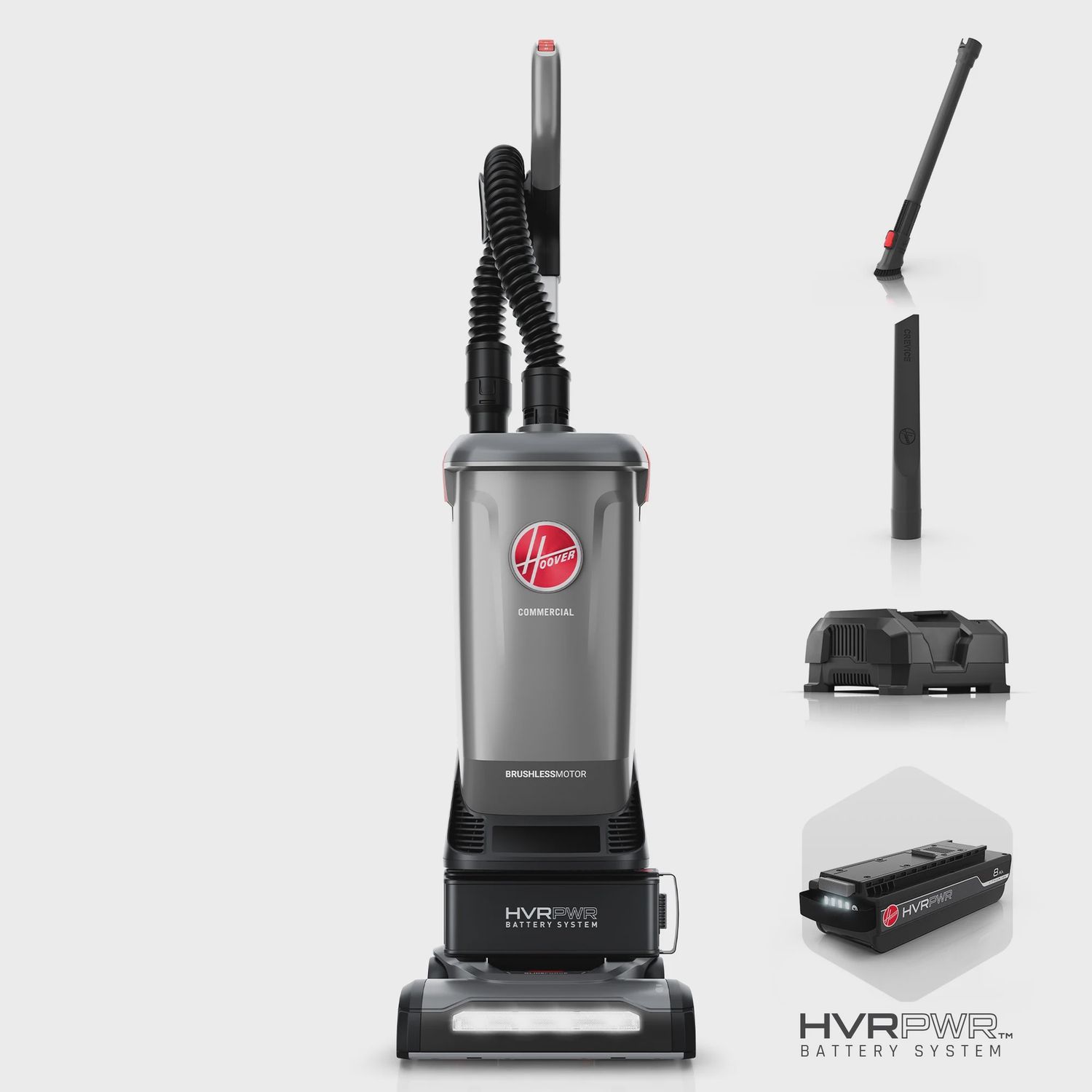 Hoover Commercial HVRPWR 12-Inch 40V Brushless Upright With Tools Kit CH91600V