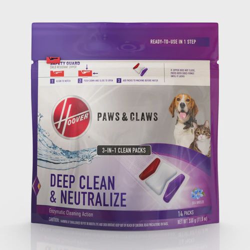 Hoover Paws &amp; Claws Clean Packs
