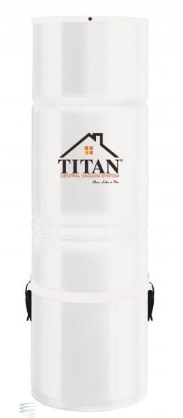 TITAN TCS7702 CENTRAL VAC,7500 SQ FT,58 DECIBALS 138 WATER LIFT,5 GAL,38.5 HEIGHT,11.9 DIAM