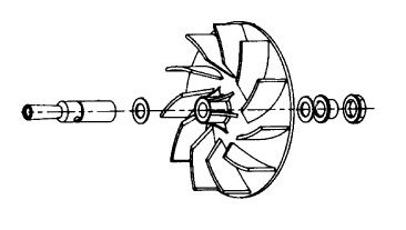 Fan, Plastic, For Kirby G3-G7, Ultimate G, Diamond Edition, Sentria, Avalir, Avalir II, G10