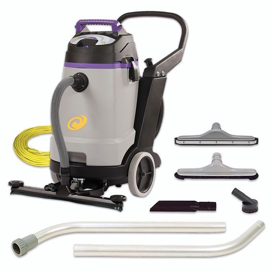 ProTeam ProGuard 15 Gal. Commercial Wet/Dry Vacuum with Tool Kit and Front Mount Squeegee 107359