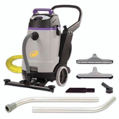 ProTeam ProGuard 15 Gal. Commercial Wet/Dry Vacuum with Tool Kit and Front Mount Squeegee 107359