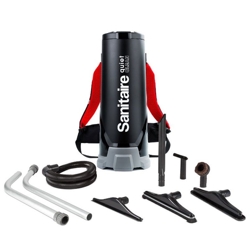 Sanitaire Backpack Quiet Clean Comm Tools HEPA Filter SC535A