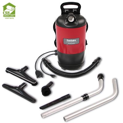 Sanitaire Backpack Vacuum 1-1/2&quot; Tools 50&#39; Cord BV2 Bag SC412B