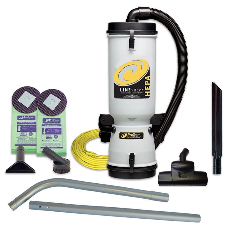 ProTeam LINEVACER HEPA W/TURBO KIT 107162 107161