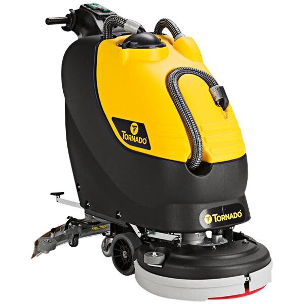 Tornado BD20/11L 20 inch Lead Acid Batteries Brush Assist Walk Behind Floor Scrubber 11Gal TS120-S45-UC