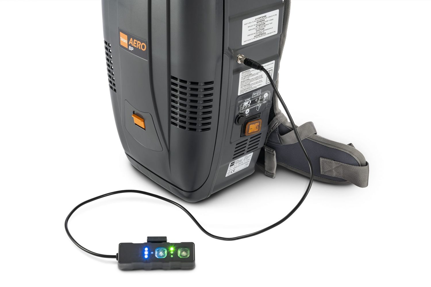 TASKI® Aero BackPack Vacuum BP+ B Li Ion 2 Batteries, Charger, Accessories