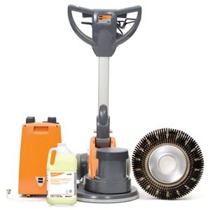 Taski Dry Foam Carpet Care System 200 CRI® Kit PLUS Heavy Duty Carpet Brush D6109381