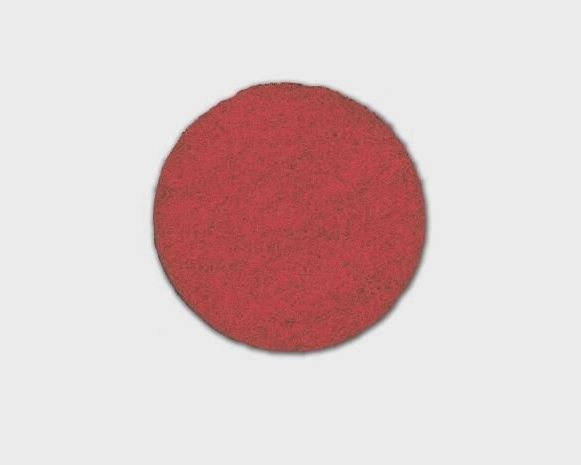15&quot; Red spray buff pad, 5 per case RD0515