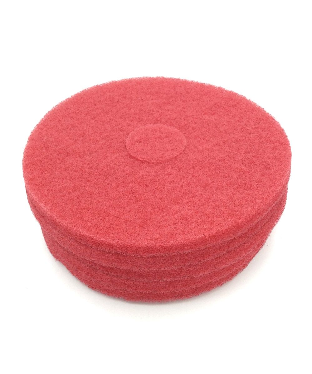 Red Spray Buff Pad-14&quot; RD0514