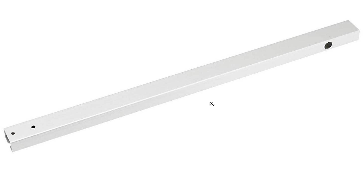 Handle Tube, Upper, Chrome, Punched, For Oreck U2000H2-1