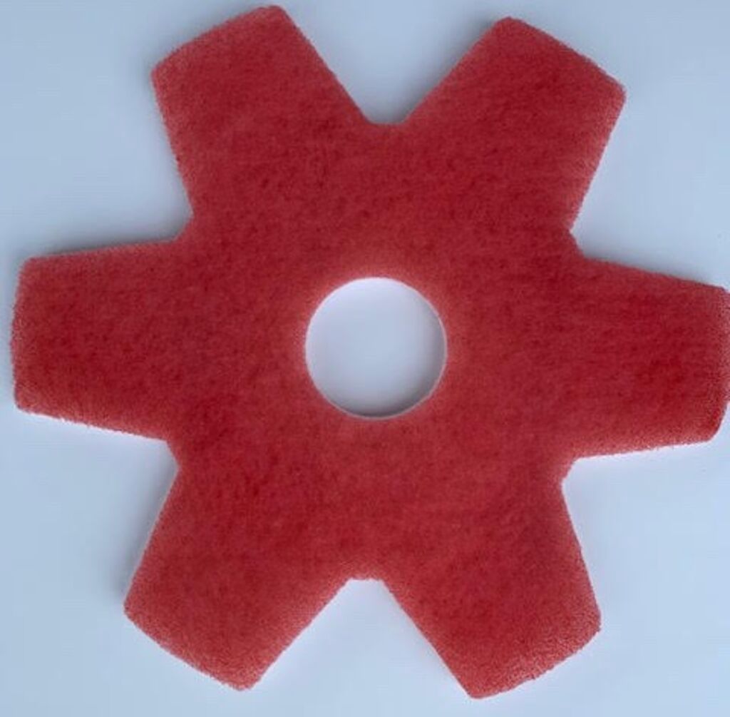 Taski Twister Red Restore Hybrid Pad 20&quot; 2-Each, 1/CT DD7524556