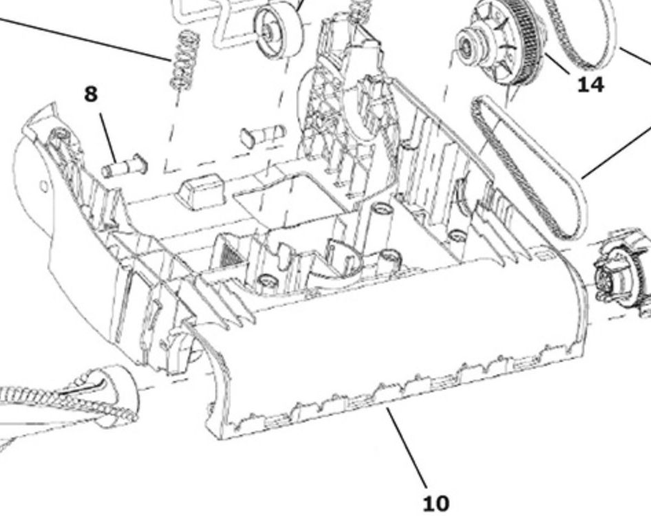 Base Nozzle Housing, For NSS Pacer 12UE