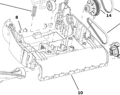 Base Nozzle Housing, For NSS Pacer 12UE
