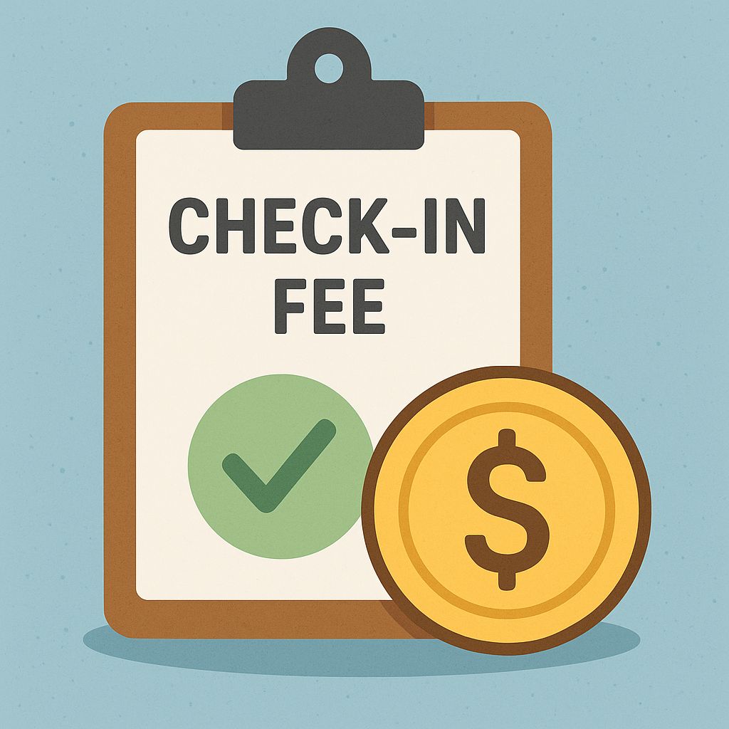Check In Fee &amp; Diagnostic