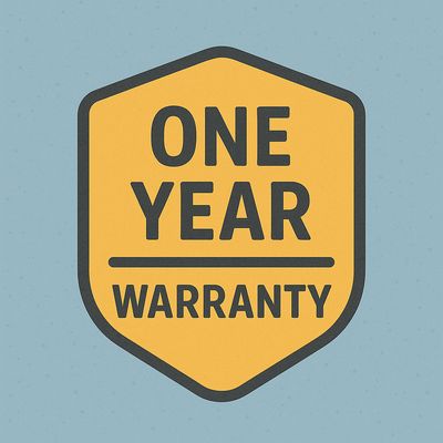 One Year Warranty