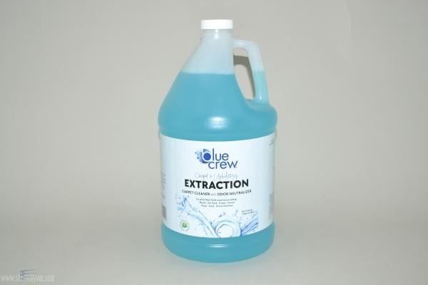 Shampoo, Carpet Blue Crew Carpet Extraction Shampoo 1 Gallon