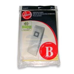Bags, Paper, Type B, 3 Pack, For Hoover, Royal