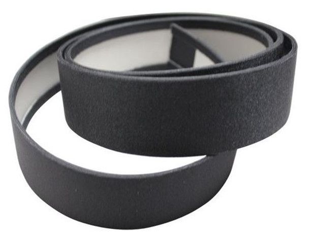 SEBO AIRBELT Replacement Textile, for K2 blue and all C colors, plus D1, D4, K3 white and red, with 6048GS and 8034GS Clips (gray black)