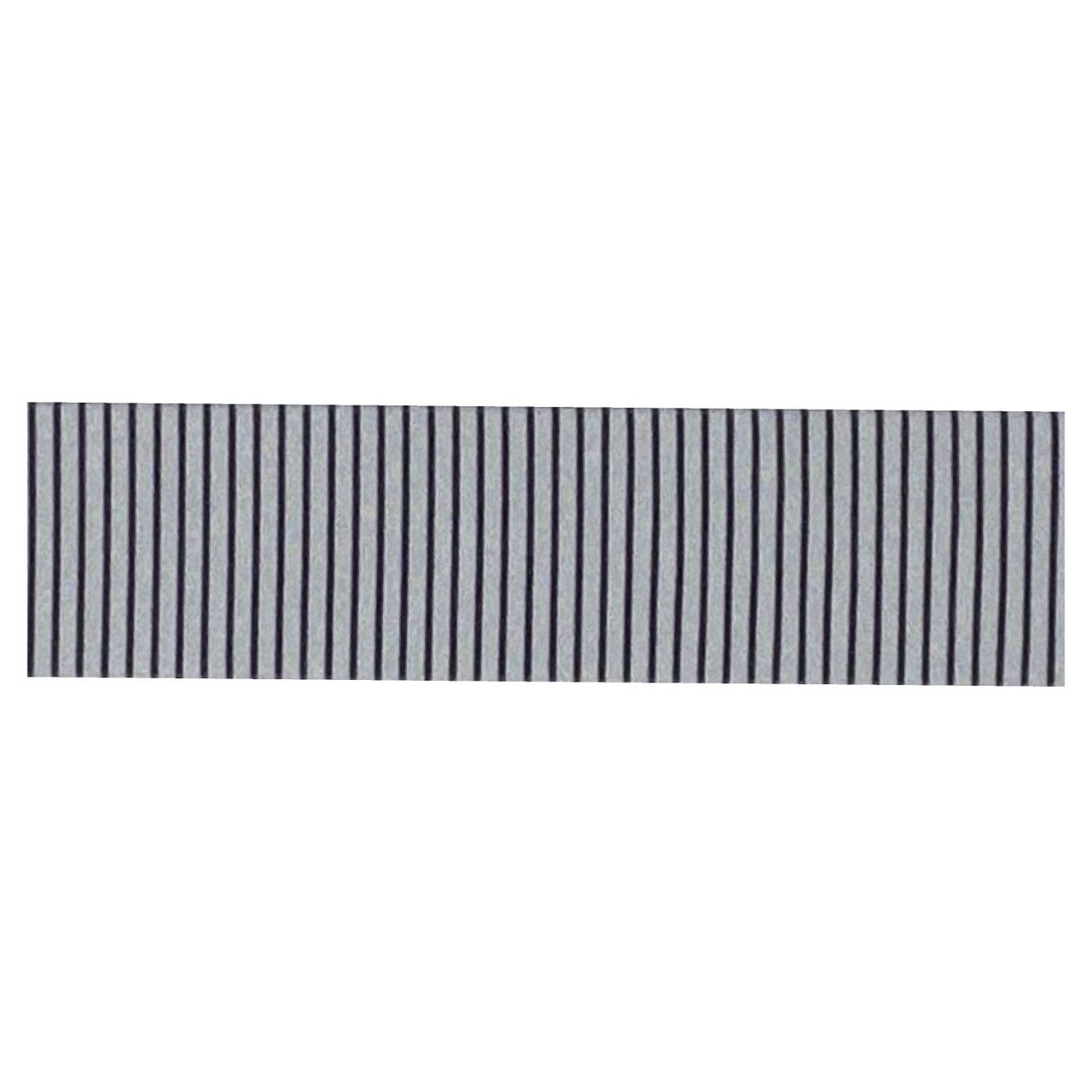 SEBO AIRBELT Replacement Textile, for D4 black, with 6048GS and 8034GS Clips (black/silver, stripes)