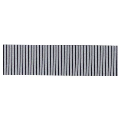 SEBO AIRBELT Replacement Textile, for D4 black, with 6048GS and 8034GS Clips (black/silver, stripes)